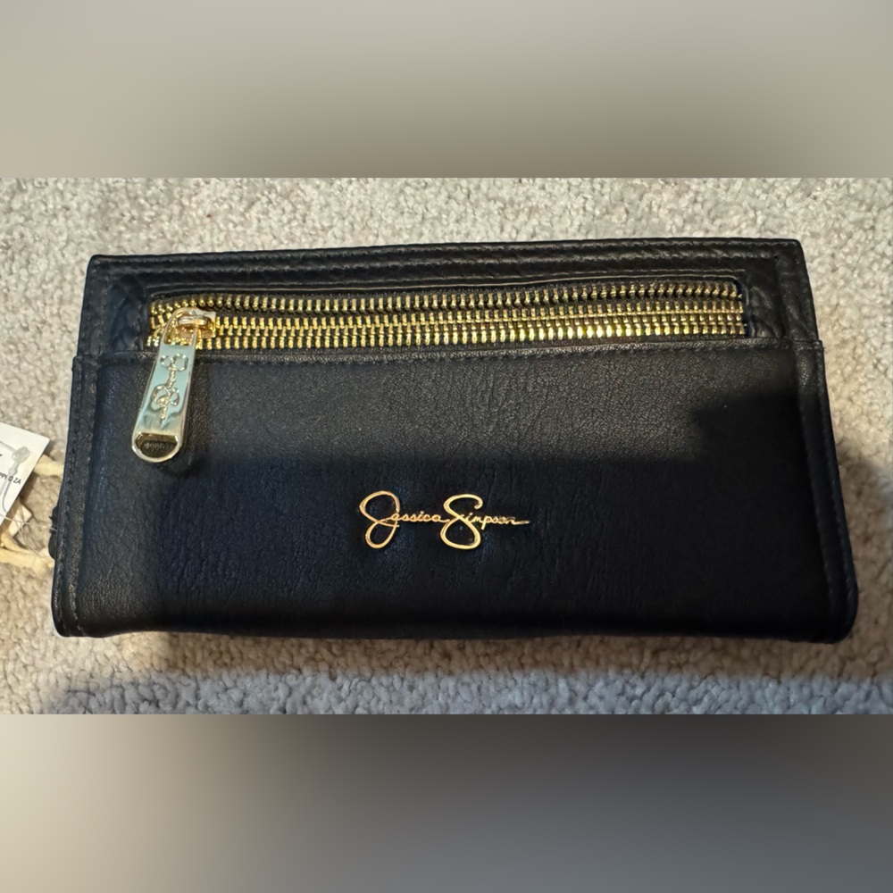 Jessica Simpson Black Wallet NWT
